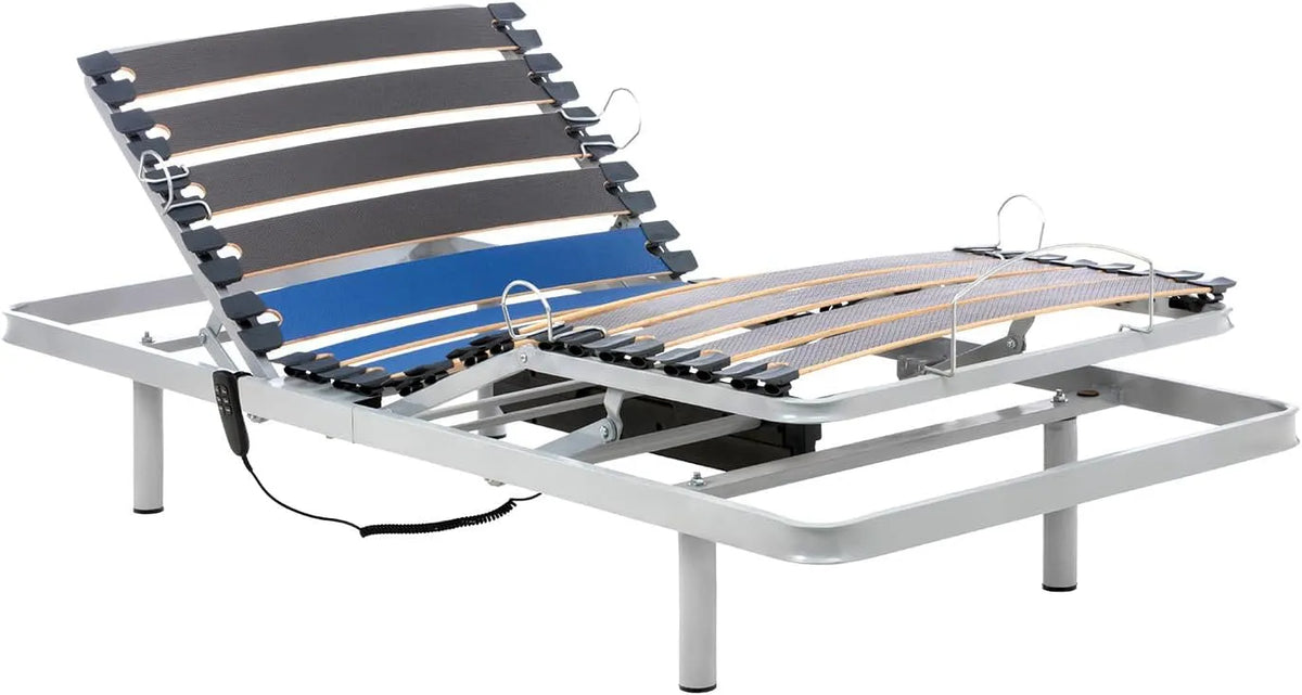 Geriafy Home Silver elektryczne łóżko przegubowe — kompaktowa konstrukcja, 80 × 200 cm