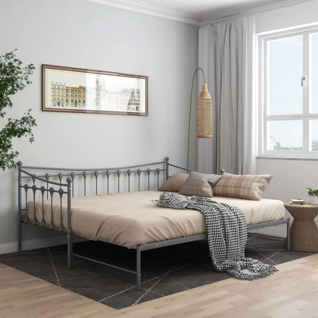 Sofa — 90 × 200 cm, rozkładana konstrukcja, z metalu