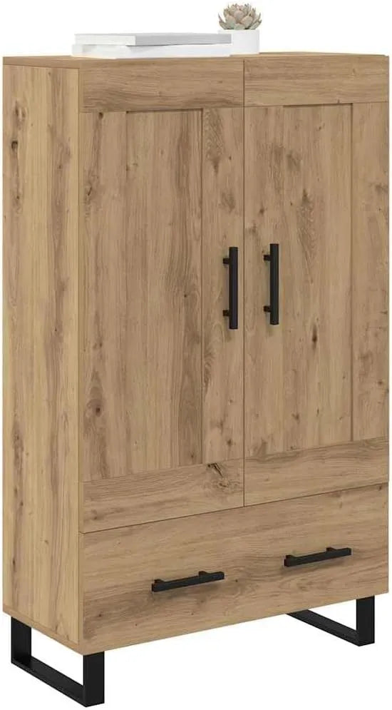 Komoda i szafka do przechowywania: z drewna, z szufladami, 69, 5 × 31 × 115 cm, z metalu