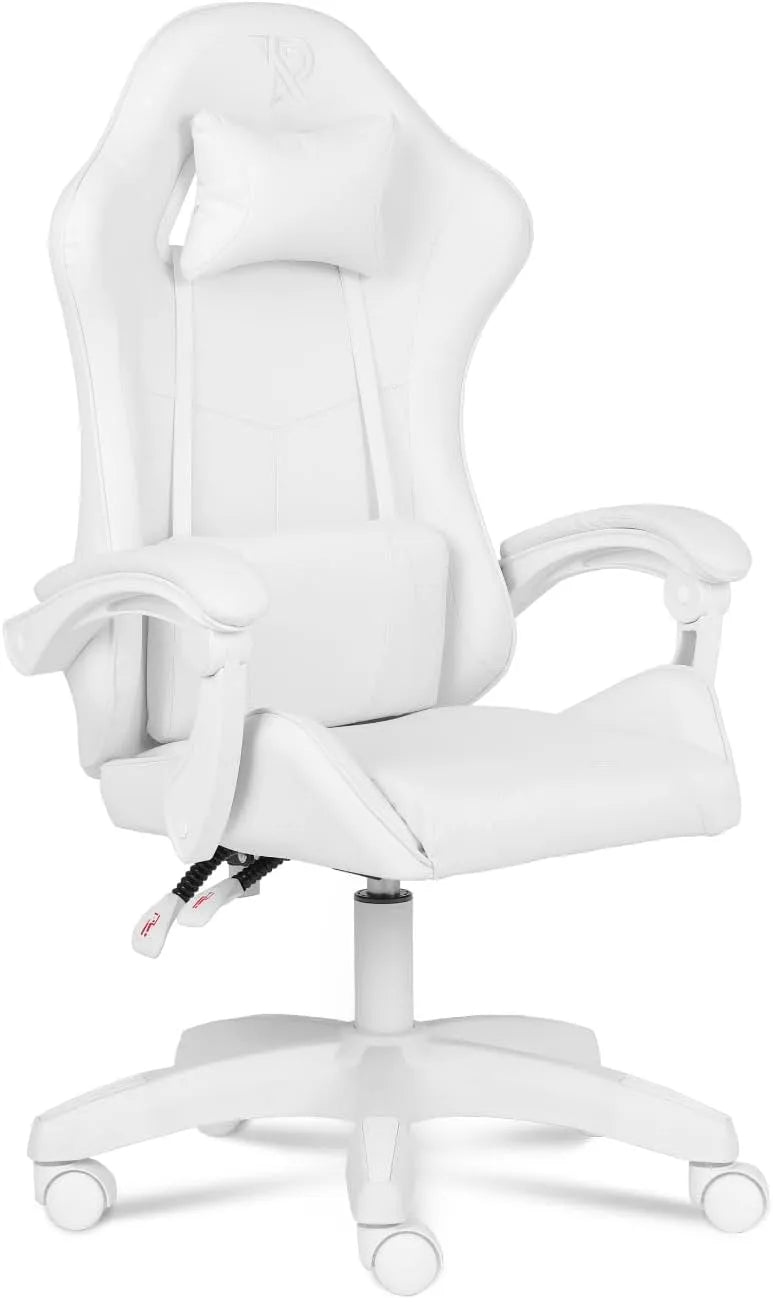 Apollo Gaming Chair White: gamingowy, biały
