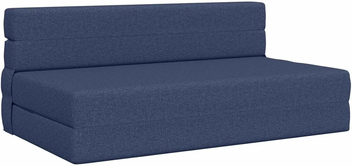 Sofa rozkładana i sofa z funkcją spania: 203 × 152 × 15 cm, niebieski