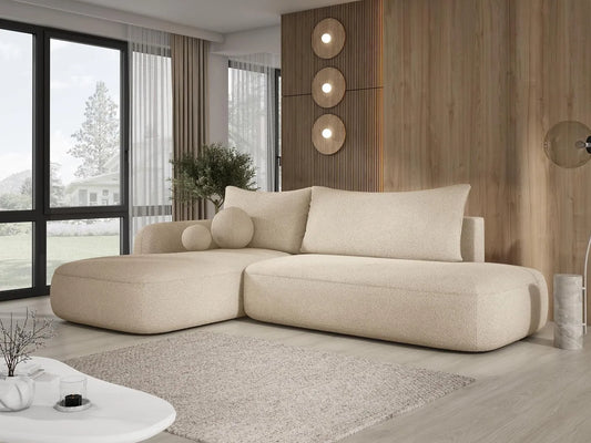 Sofa narożna: BABU, z funkcją spania, 300 × 105 × 60 cm