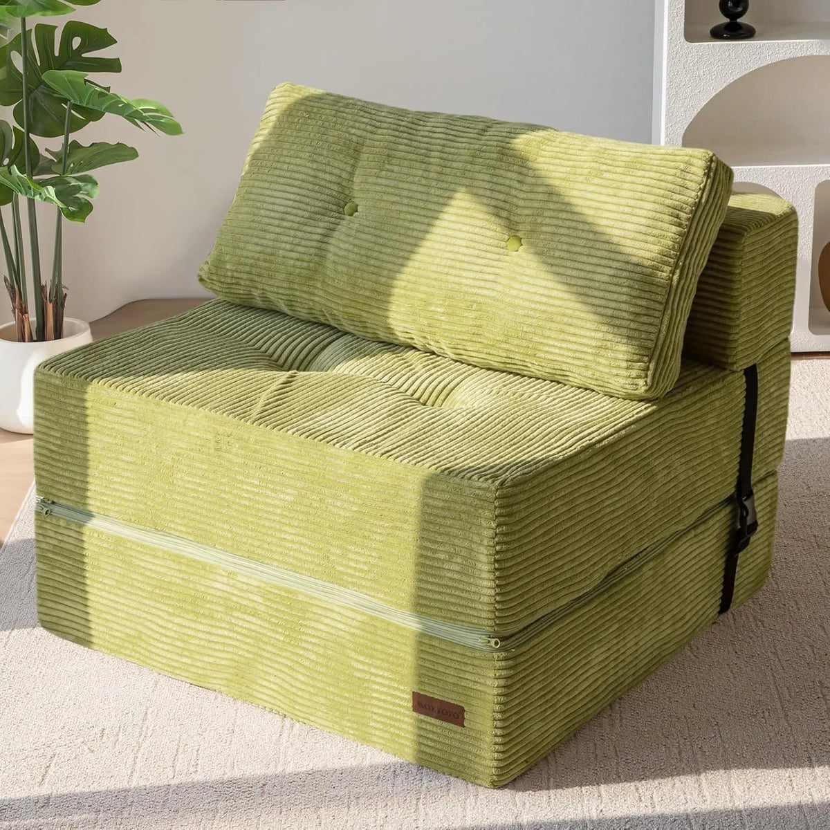 Sofa — wypełnienie piankowe, z funkcją spania, składana konstrukcja, przenośna konstrukcja, 4 w