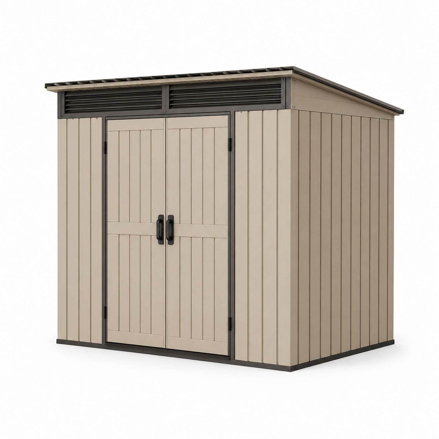 Domek ogrodowy z polipropylenu 220x180x200 cm