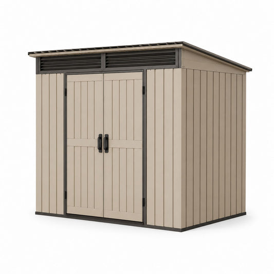 Domek ogrodowy z polipropylenu 220x180x200 cm